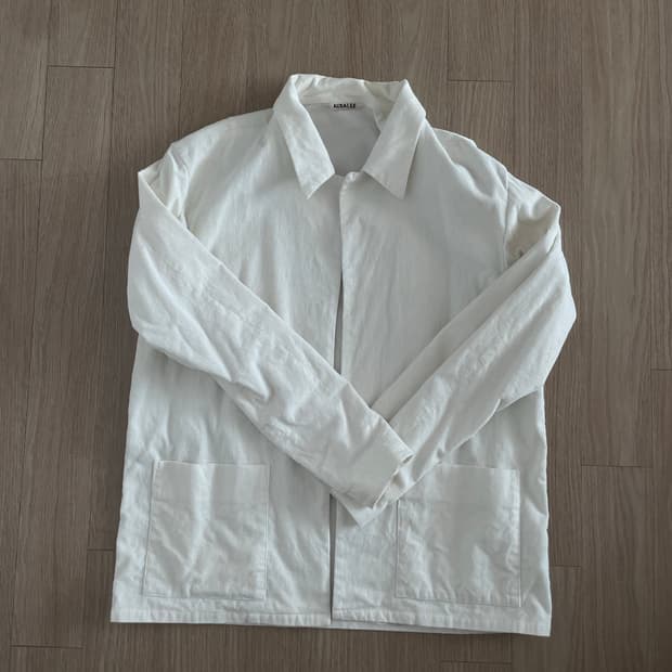 오라리 코듀로이 오픈칼라 자켓 5사이즈