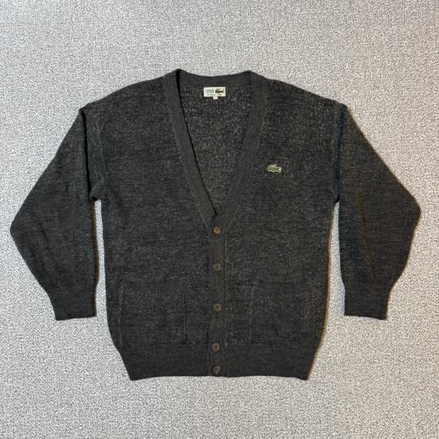 라코스테 가디건 100