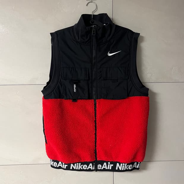 나이키 에어 윈터 플리스 베스트 조끼 레드/블랙 [95]