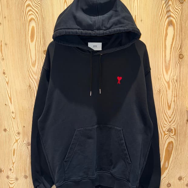 아미 스몰 하트 후드티