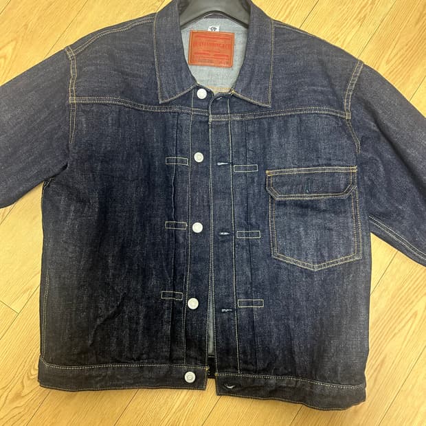 아웃스탠딩 셀비지 1세대 데님자켓_인디고
