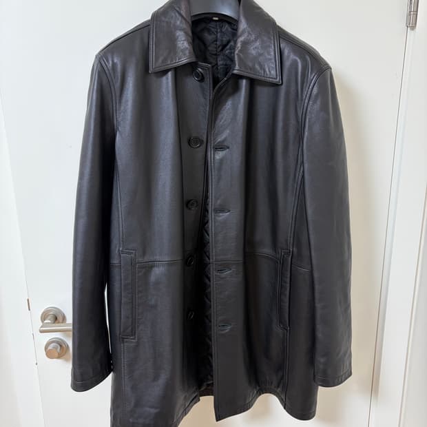 sunflower 썬플라워 레더코트