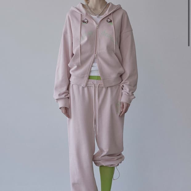 스컬프터 My Go To Sweatpants Baby Pink