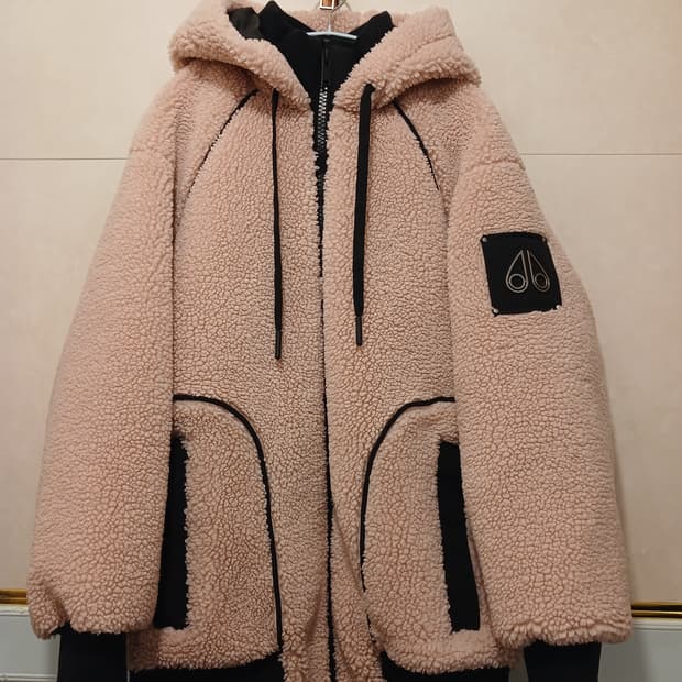 무스너클 정품 여성 홀랜드 플리스 후드 집업 S 사이즈