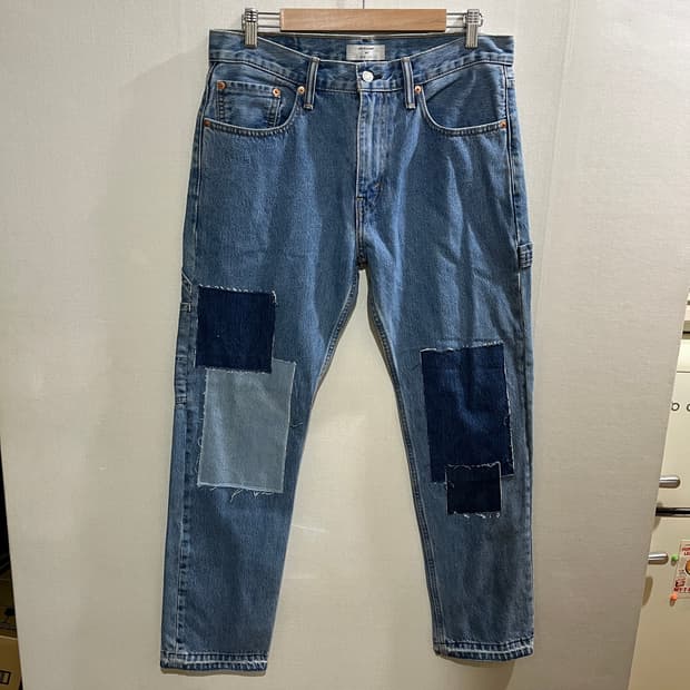 (32/30) 리바이스 알터드 502 패치워크 데님 청바지