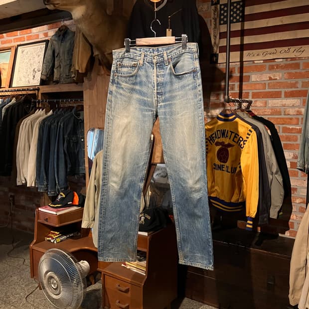 90s USA 빈티지 리바이스 501 데님 팬츠