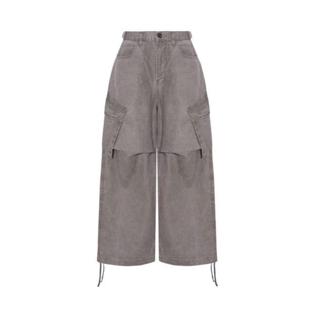 [L] MJD 워시드 립스탑 카고 팬츠 스위트 포테이토