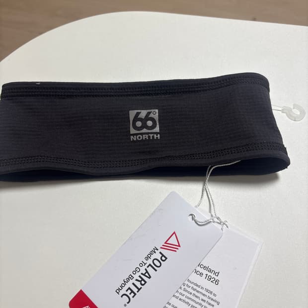 66north 헤어밴드 차콜 새상품