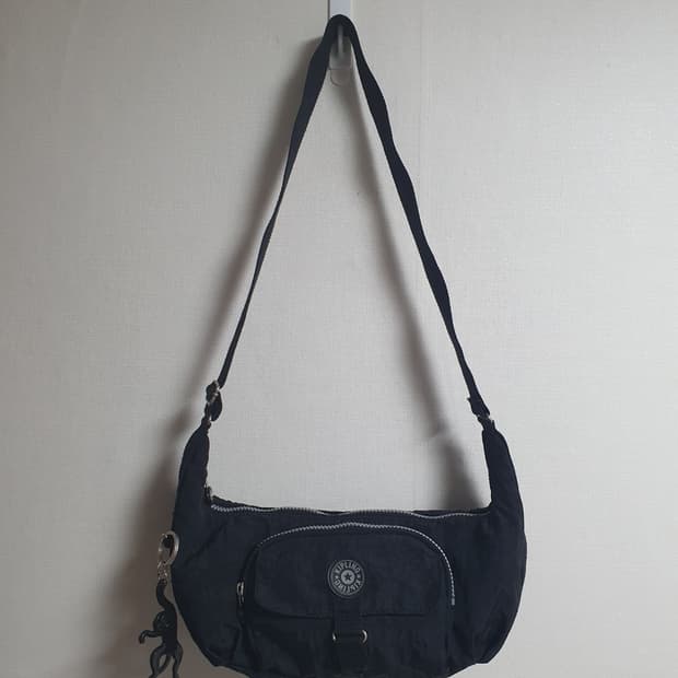 키플링 반달 숄더백 호보백 블랙