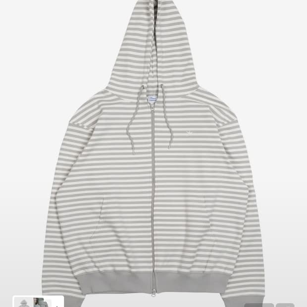 TCM stripe hooded zip-up 판매