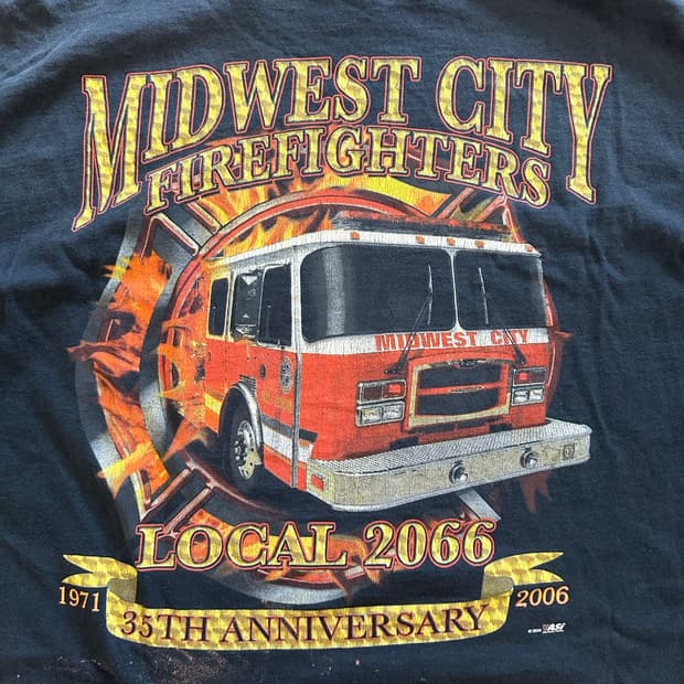 Midwest City Firefighters Tee