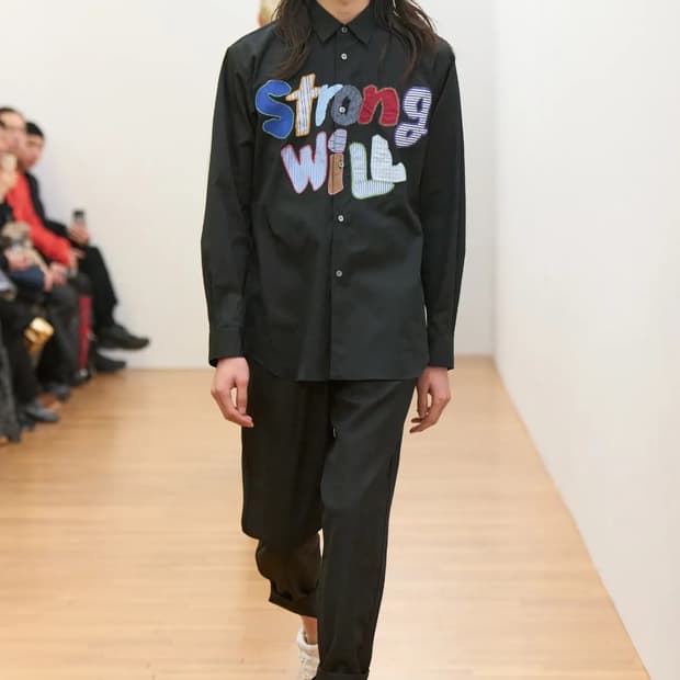24fw 꼼데가르송 strong will 셔츠