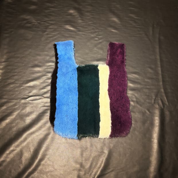 시모네타라비짜 밍크토트백