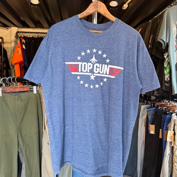 탑건 Top Gun 프린팅 티셔츠