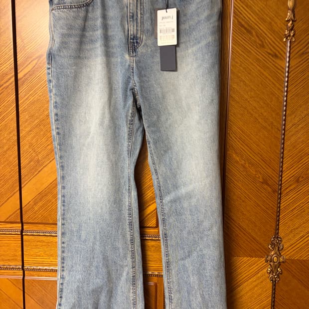 준지 26SS 부츠컷 데님 블루 50