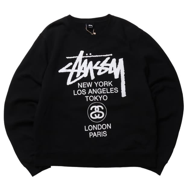 스투시 Stussy Logo Printing Long Sleeve  
