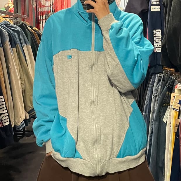 [IM] 나이키 스웻 집업 아쿠아그린