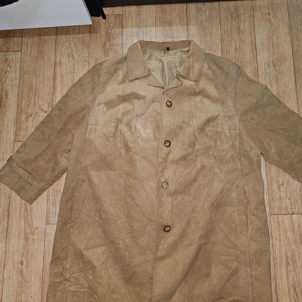 에코 스웨이드 코트