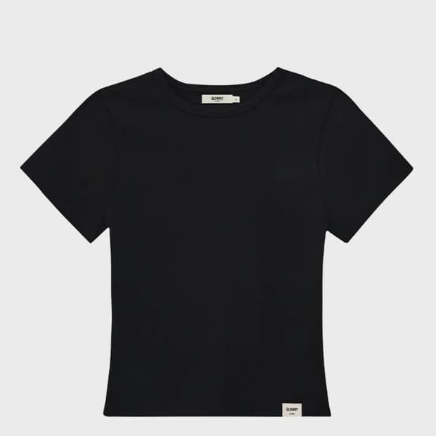 글로니 G baby Tee 블랙 지 베이비 티