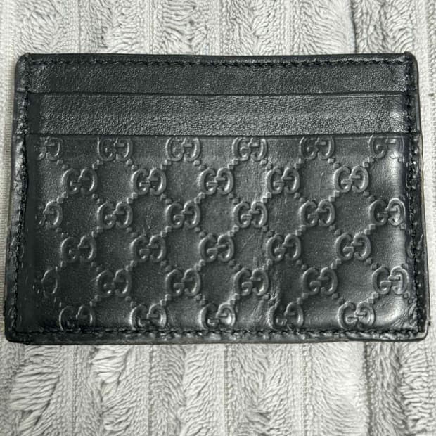 구찌 마이크로시마 카드지갑