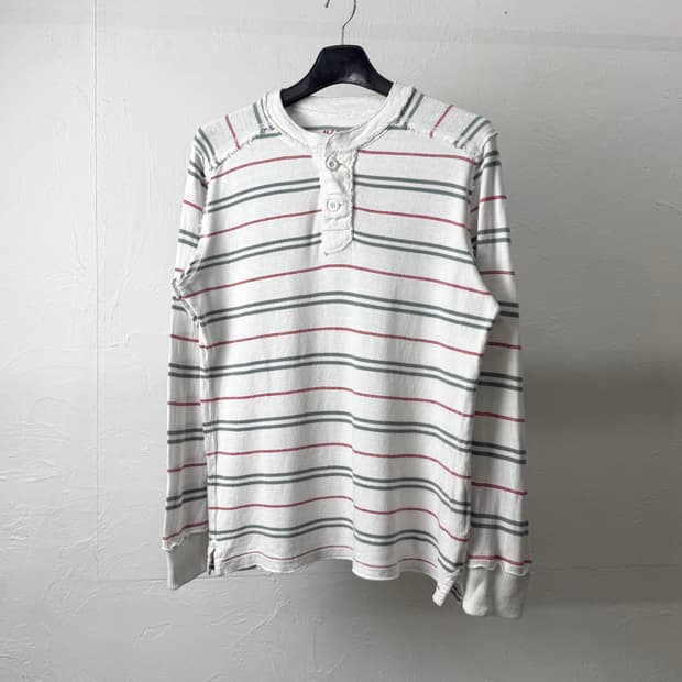 일본 유니클로 헨리넥 롱 슬리브