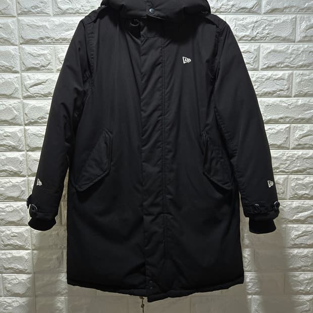 뉴에라 키즈 구스다운 롱패딩 점퍼 140