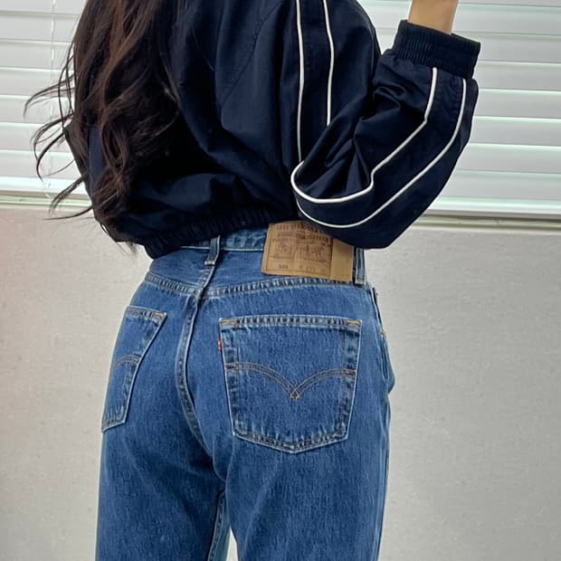 (허단34)90'S 리바이스 USA 501 진청-M1869