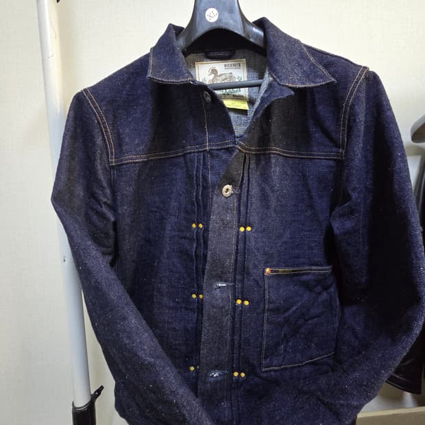 일본 데님브랜드 빅존 그린라벨 1세대 데님자켓 판매합니다.