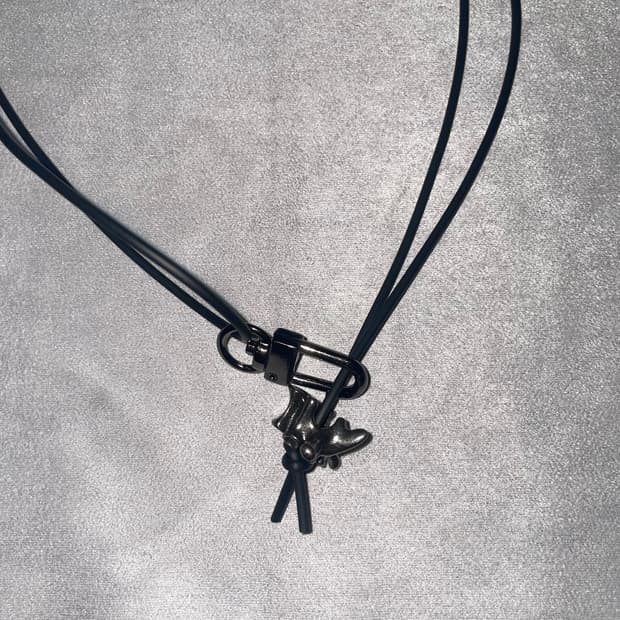 Leather Pendant Necklace