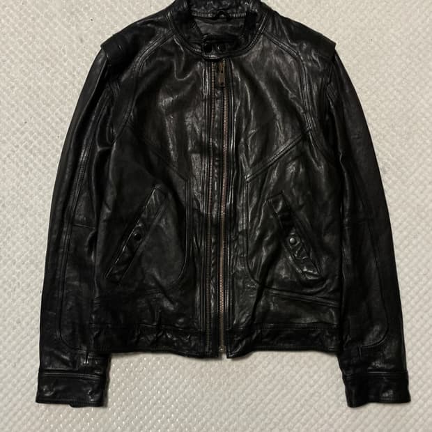 PULF FICTION 레더파크 램스킨 양가죽 레더자켓