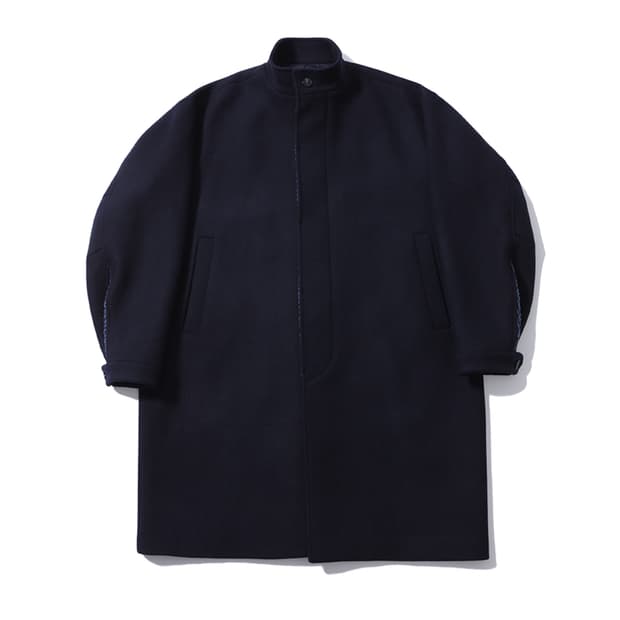 서스테인 x 반츠 서플라이 울 코트 Navy / 추가 증정