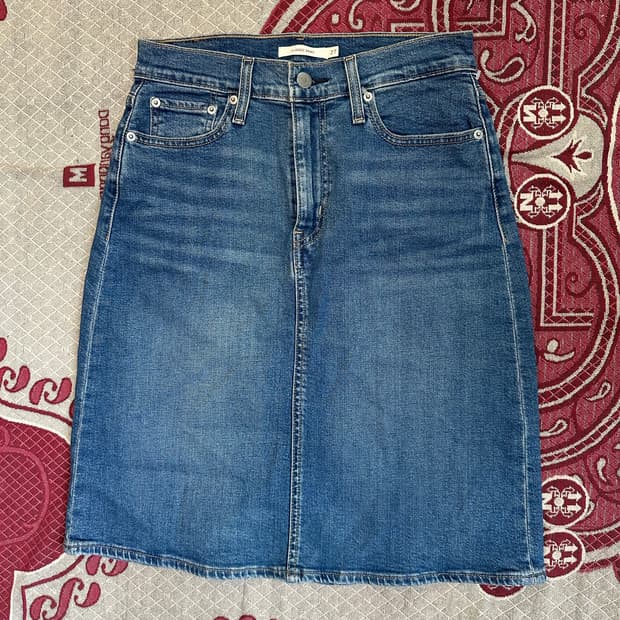 리바이스 데님스커트
