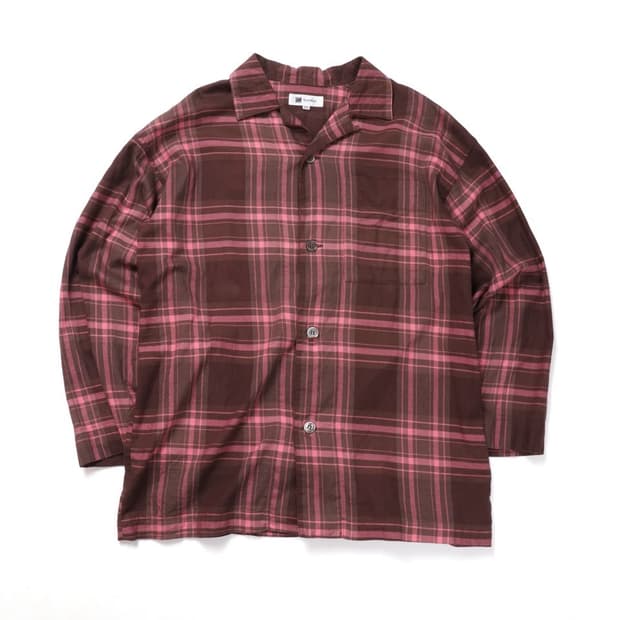 이세이 미야케 Issey Miyake Check Pattern Shirt
