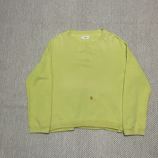 Unfil 언필 솔리드 스웻셔츠