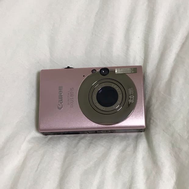 캐논 익서스80is 핑크디카