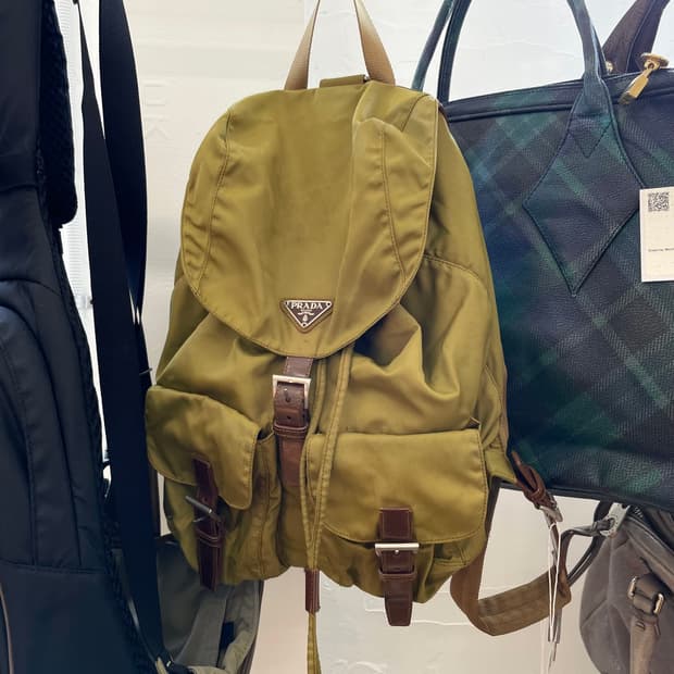 프라다 나일론 백팩