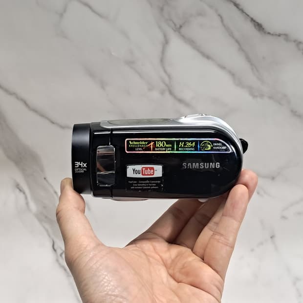 삼성 캠코더 VM-MX20C 빈티지 핸디캠