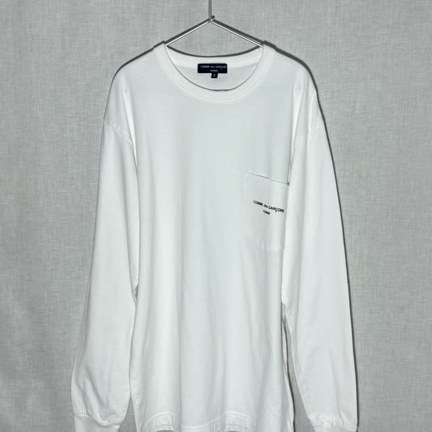 [S] 꼼데가르송 옴므 롱슬리브 티셔츠