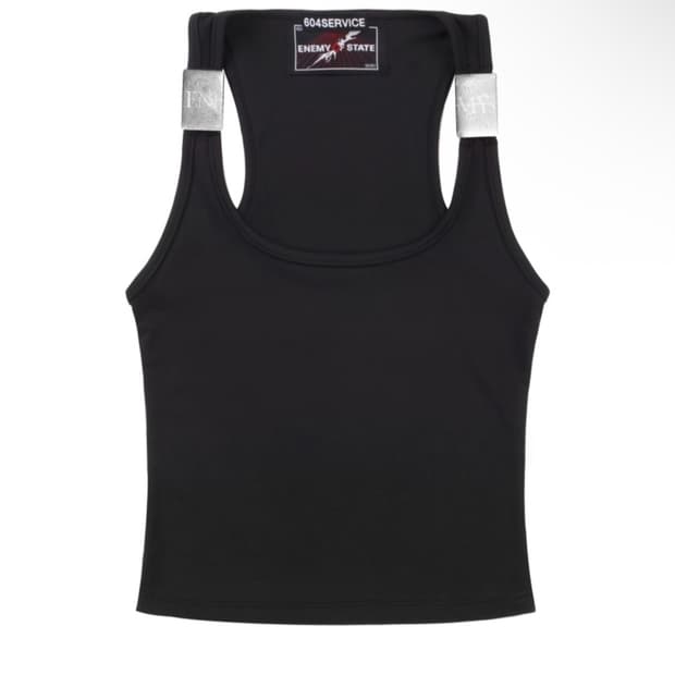 EOS BUCKLE SLEEVELESS TOP
