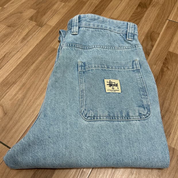 스투시 더블니 워크 팬츠