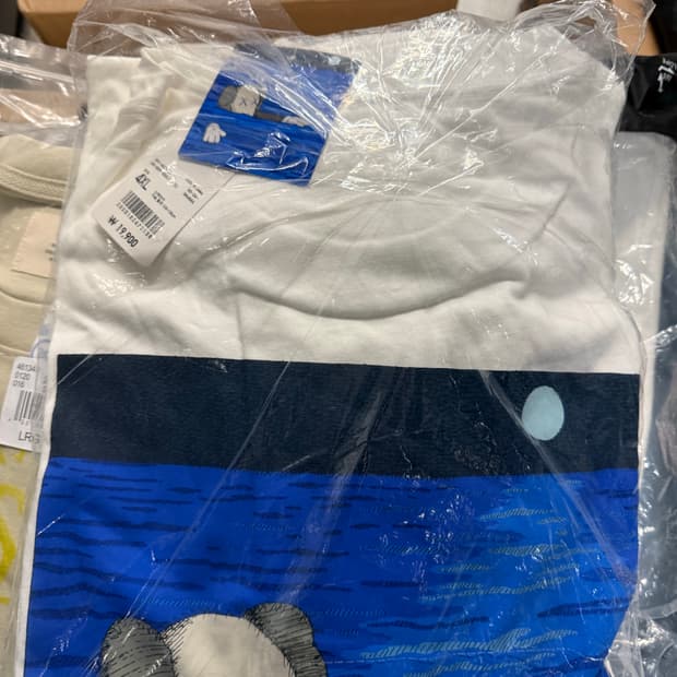 카우스 x 유니클로 티셔츠 4xl