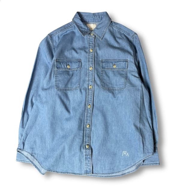 JW 앤더슨 유니클로 연청 데님 셔츠 M