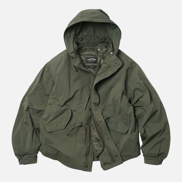 프리즘웍스 오스카 피쉬테일 숏 파카 003올리브 M