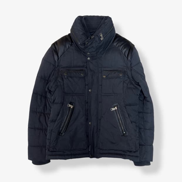 [50] Dolce & Gabbana Biker Down Jacket