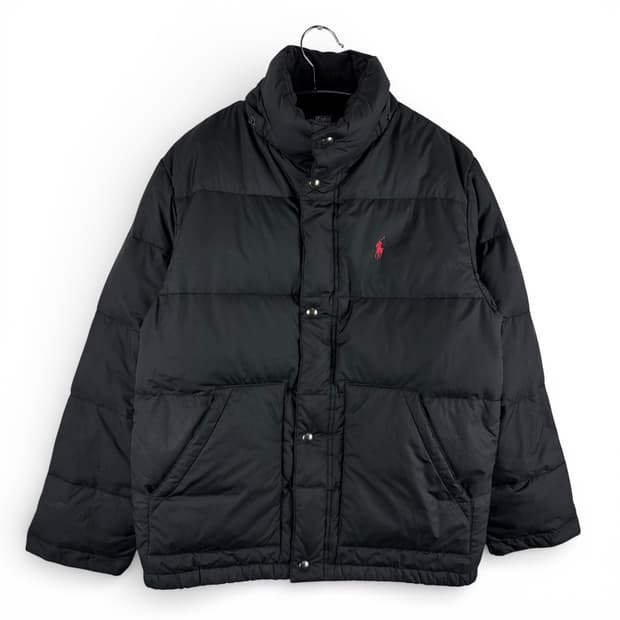 (M) 폴로랄프로렌 키즈/우먼스 푸퍼 패딩 블랙