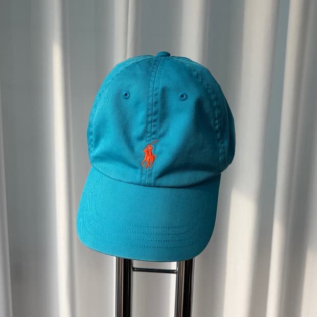 폴로 랄프로렌 클래식 코튼 치노 볼캡 스카이블루