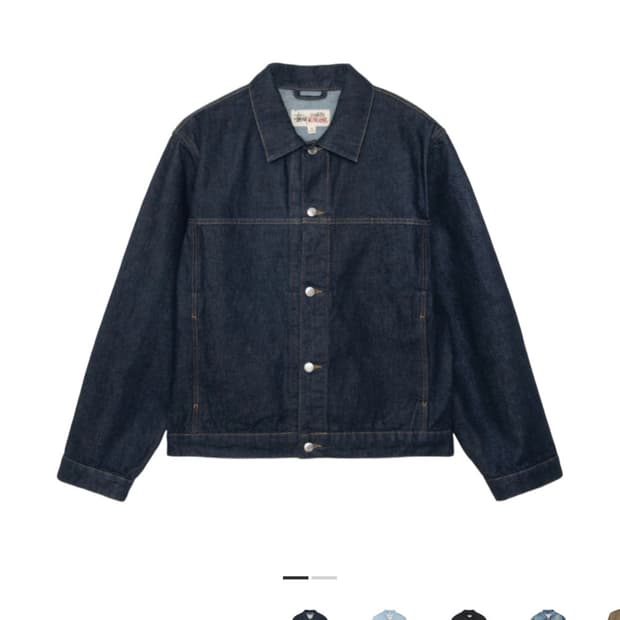 스투시 트러커 자켓 M