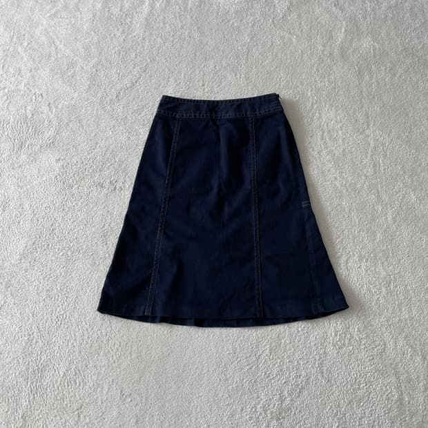70 빈폴 레이디스 데님치마 청치마 스커트 여성