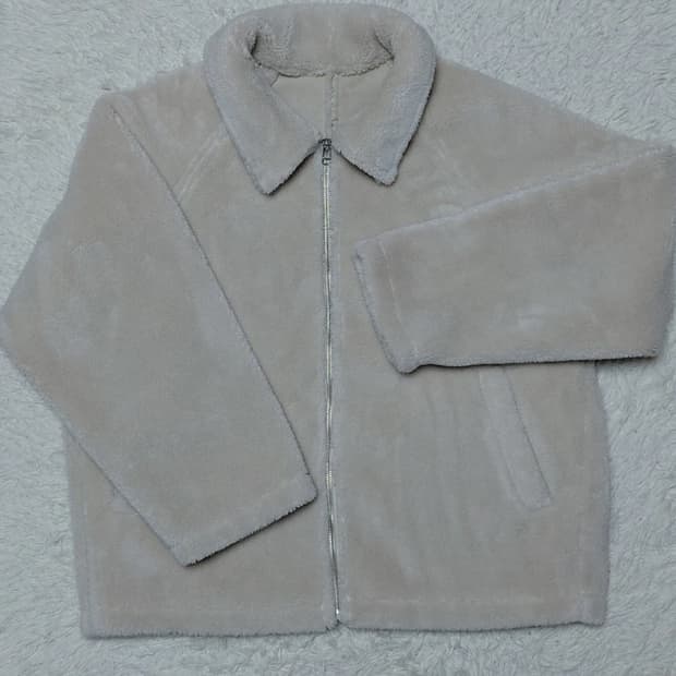 일본 SENSE OF PLACE 에코 스웨이드 자켓 (one size)