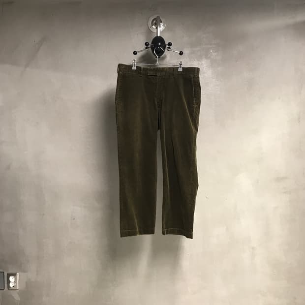폴로 랄프로렌 코듀로이 팬츠 카키 34/34